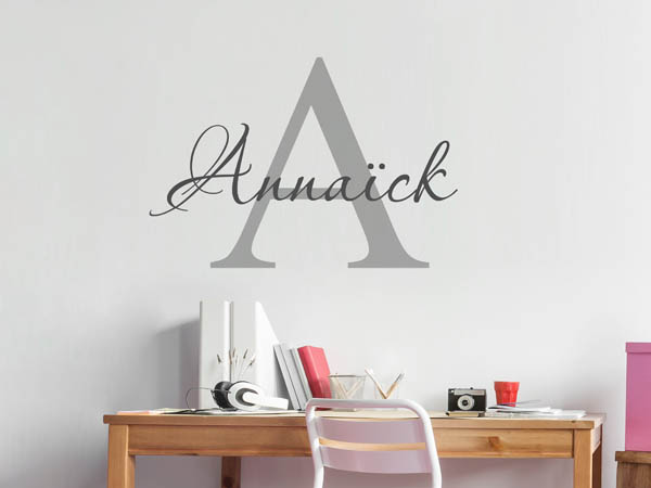 Wandtattoo Annaïck