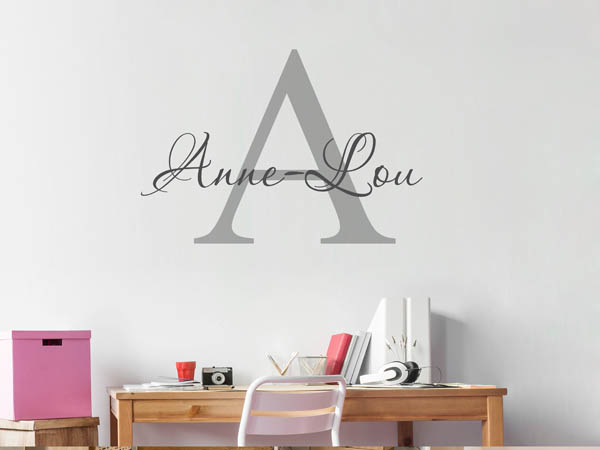 Wandtattoo Anne-Lou
