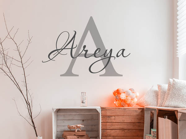 Wandtattoo Areya