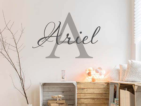 Wandtattoo Ariel