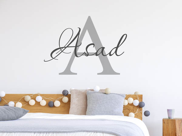Wandtattoo Asad