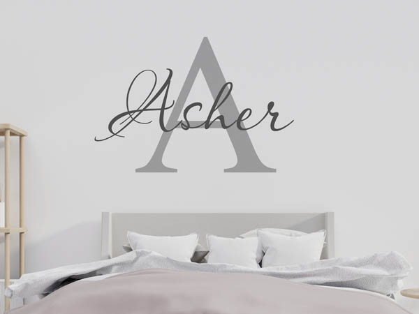 Wandtattoo Asher