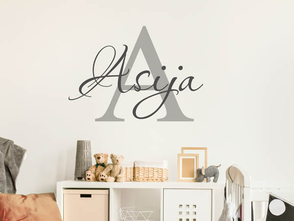 Wandtattoo Asija