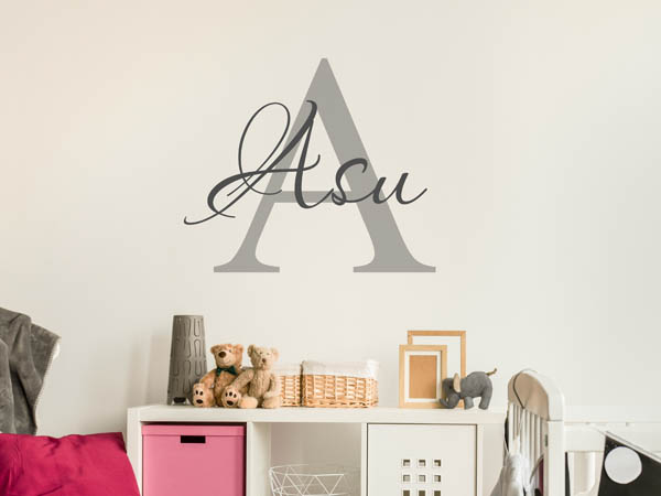 Wandtattoo Asu