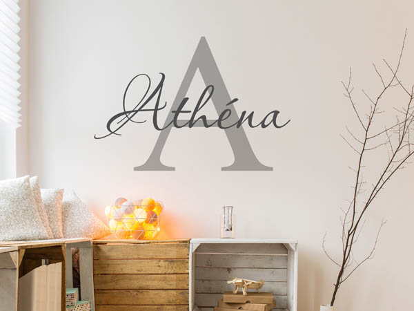 Wandtattoo Athéna