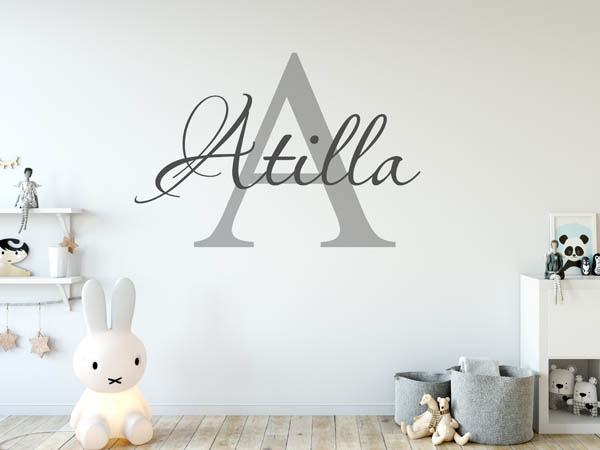 Wandtattoo Atilla