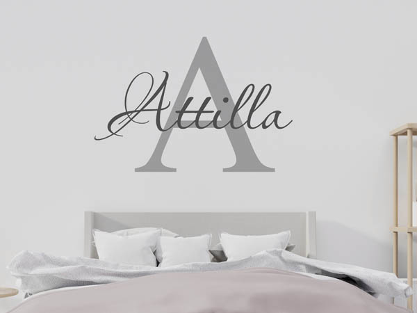 Wandtattoo Attilla