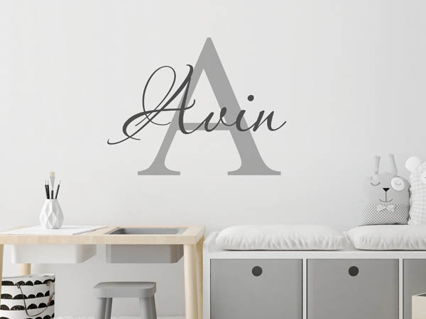 Wandtattoo Avin