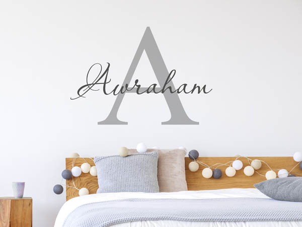 Wandtattoo Awraham