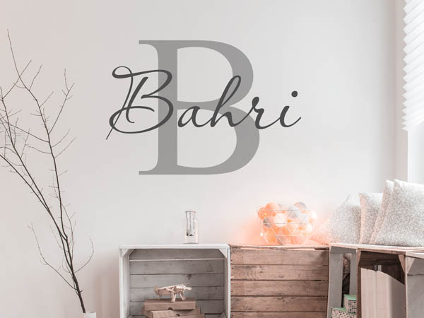 Wandtattoo Bahri