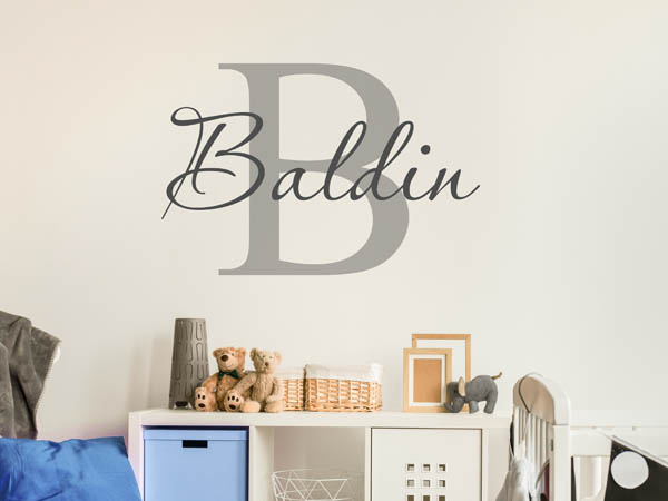 Wandtattoo Baldin