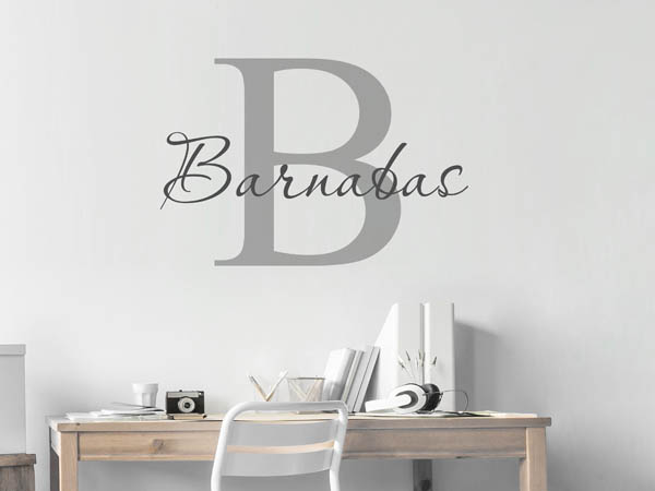 Wandtattoo Barnabas