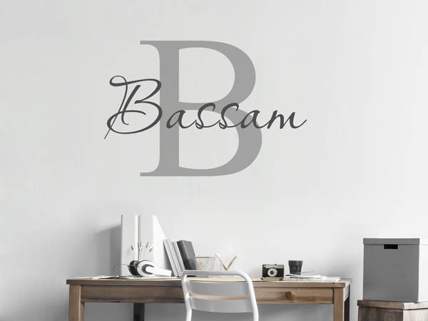 Wandtattoo Bassam