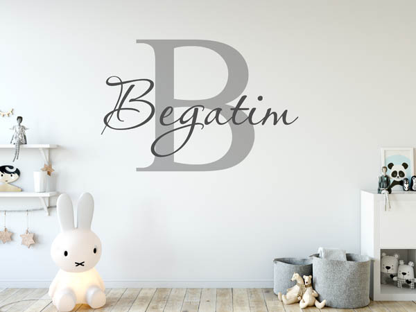 Wandtattoo Begatim