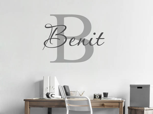 Wandtattoo Benit