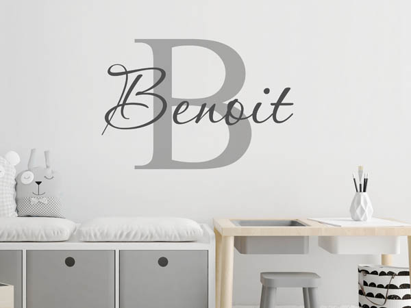 Wandtattoo Benoit