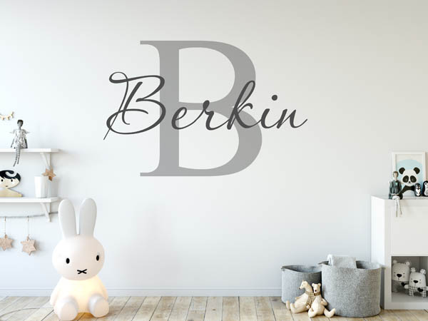Wandtattoo Berkin