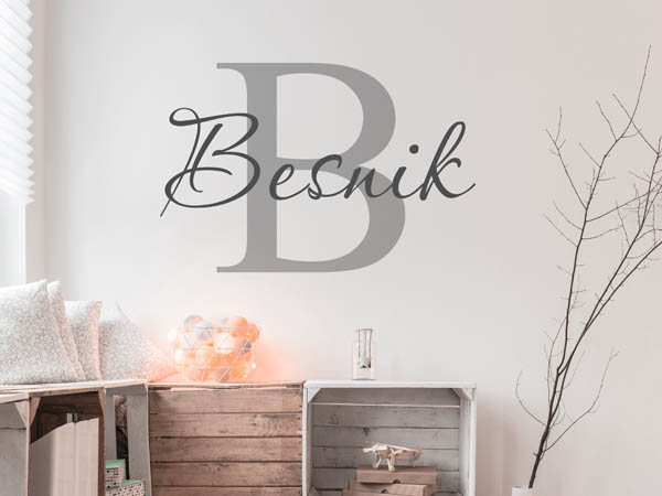 Wandtattoo Besnik
