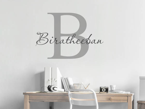 Wandtattoo Biratheeban