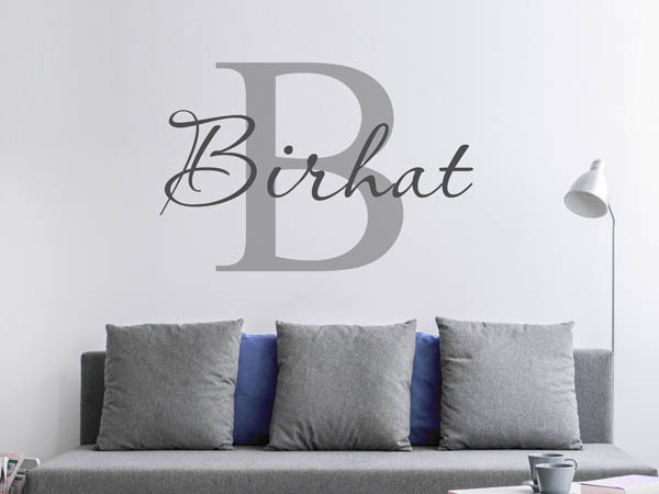 Wandtattoo Birhat