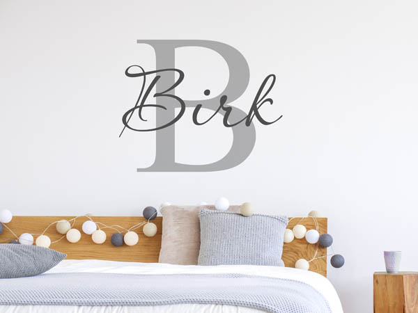 Wandtattoo Birk