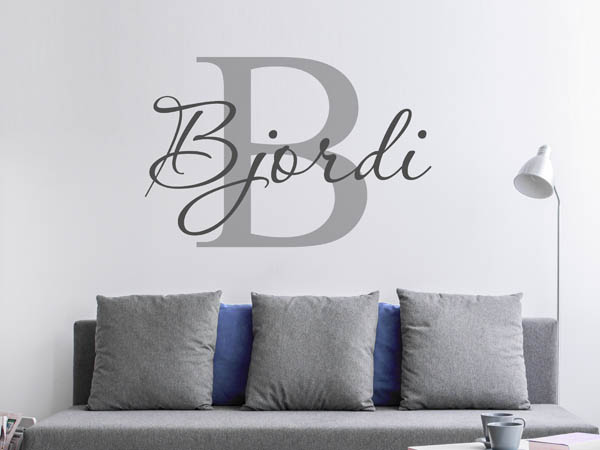 Wandtattoo Bjordi