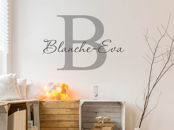 Wandtattoo Blanche-Eva