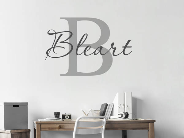 Wandtattoo Bleart