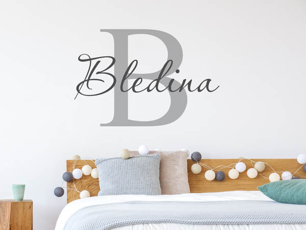 Wandtattoo Bledina