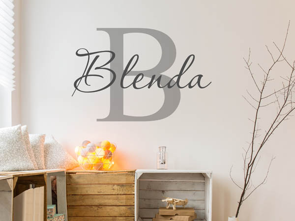 Wandtattoo Blenda