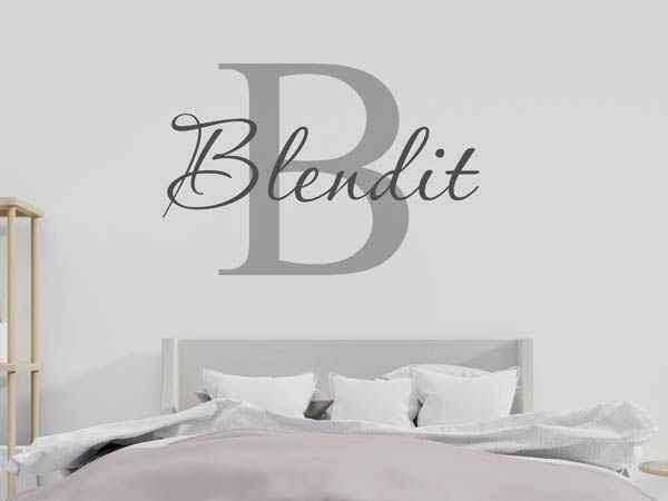 Wandtattoo Blendit