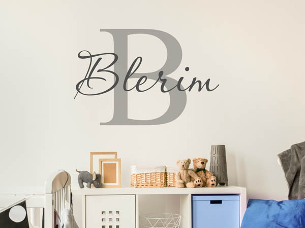 Wandtattoo Blerim