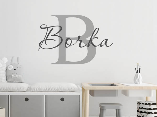 Wandtattoo Borka