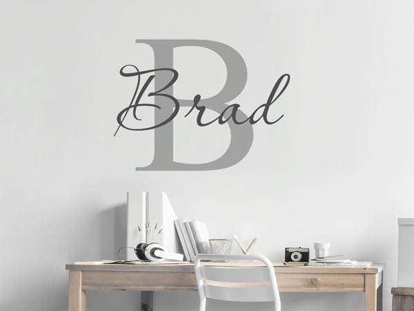 Wandtattoo Brad