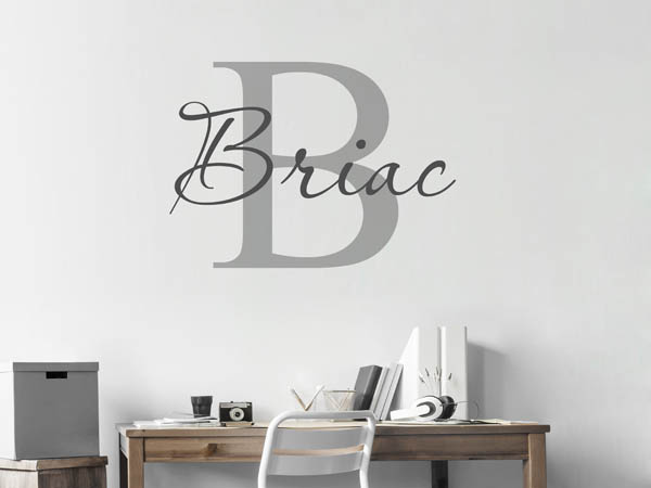 Wandtattoo Briac