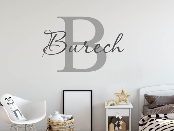 Wandtattoo Burech