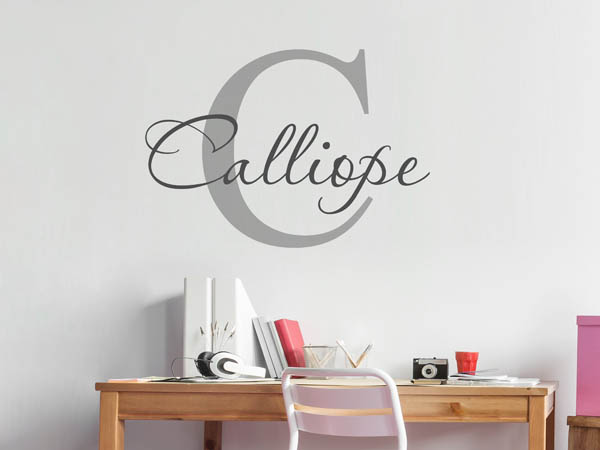 Wandtattoo Calliope