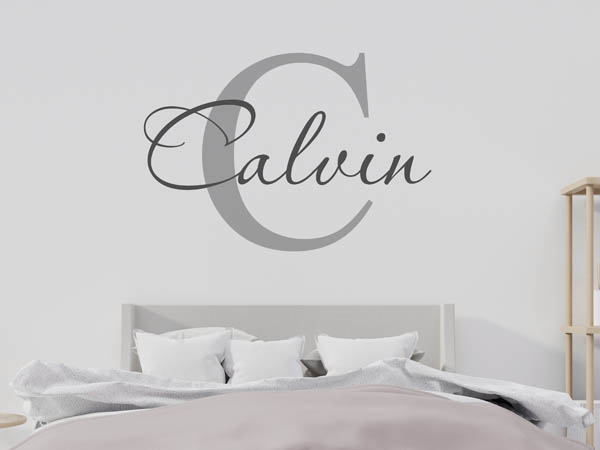 Wandtattoo Calvin