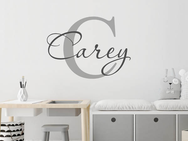 Wandtattoo Carey