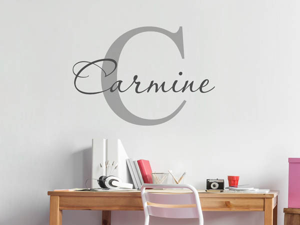 Wandtattoo Carmine