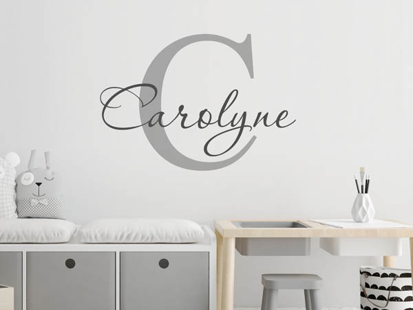 Wandtattoo Carolyne