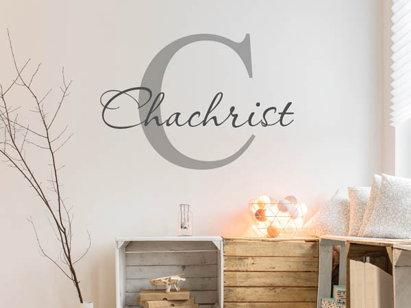 Wandtattoo Chachrist