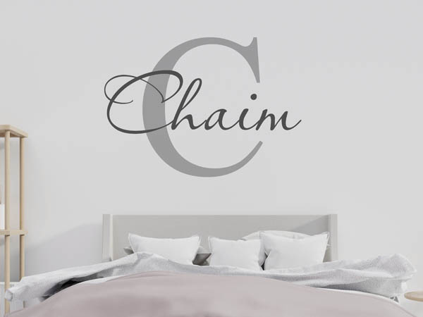 Wandtattoo Chaim
