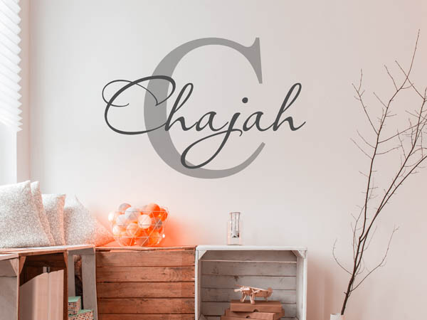 Wandtattoo Chajah