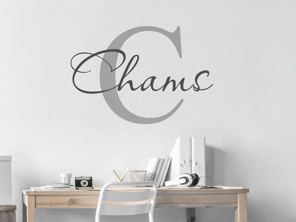 Wandtattoo Chams