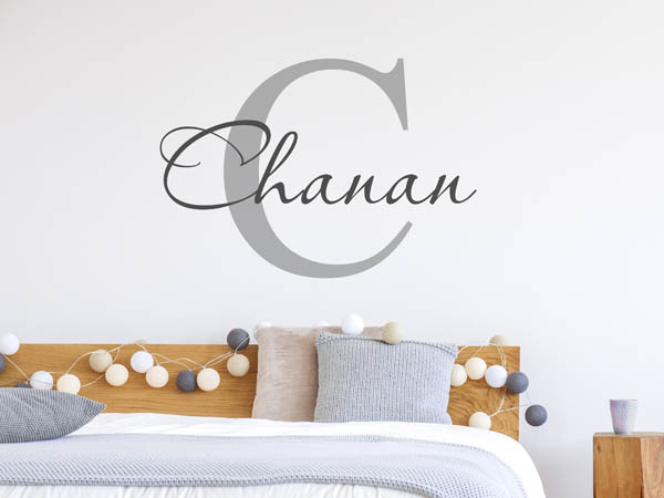 Wandtattoo Chanan
