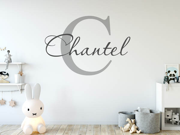Wandtattoo Chantel