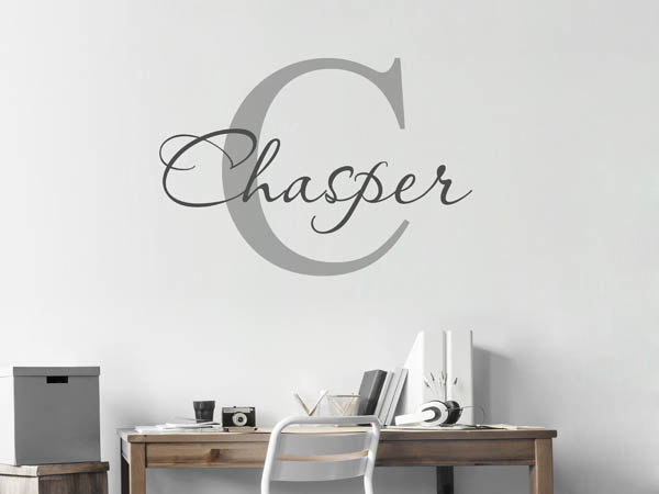 Wandtattoo Chasper