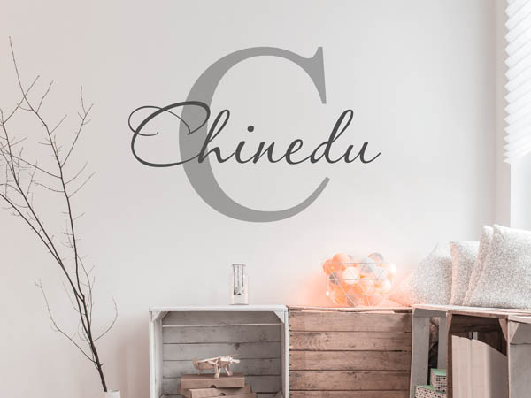 Wandtattoo Chinedu