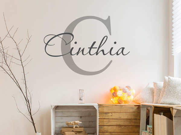 Wandtattoo Cinthia